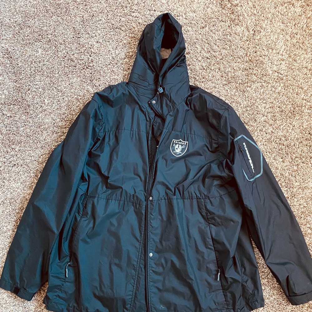 Raiders coat